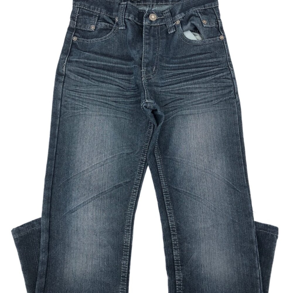 Blue Ankle & Cropped Jeans | Pacific Blue, Size 10